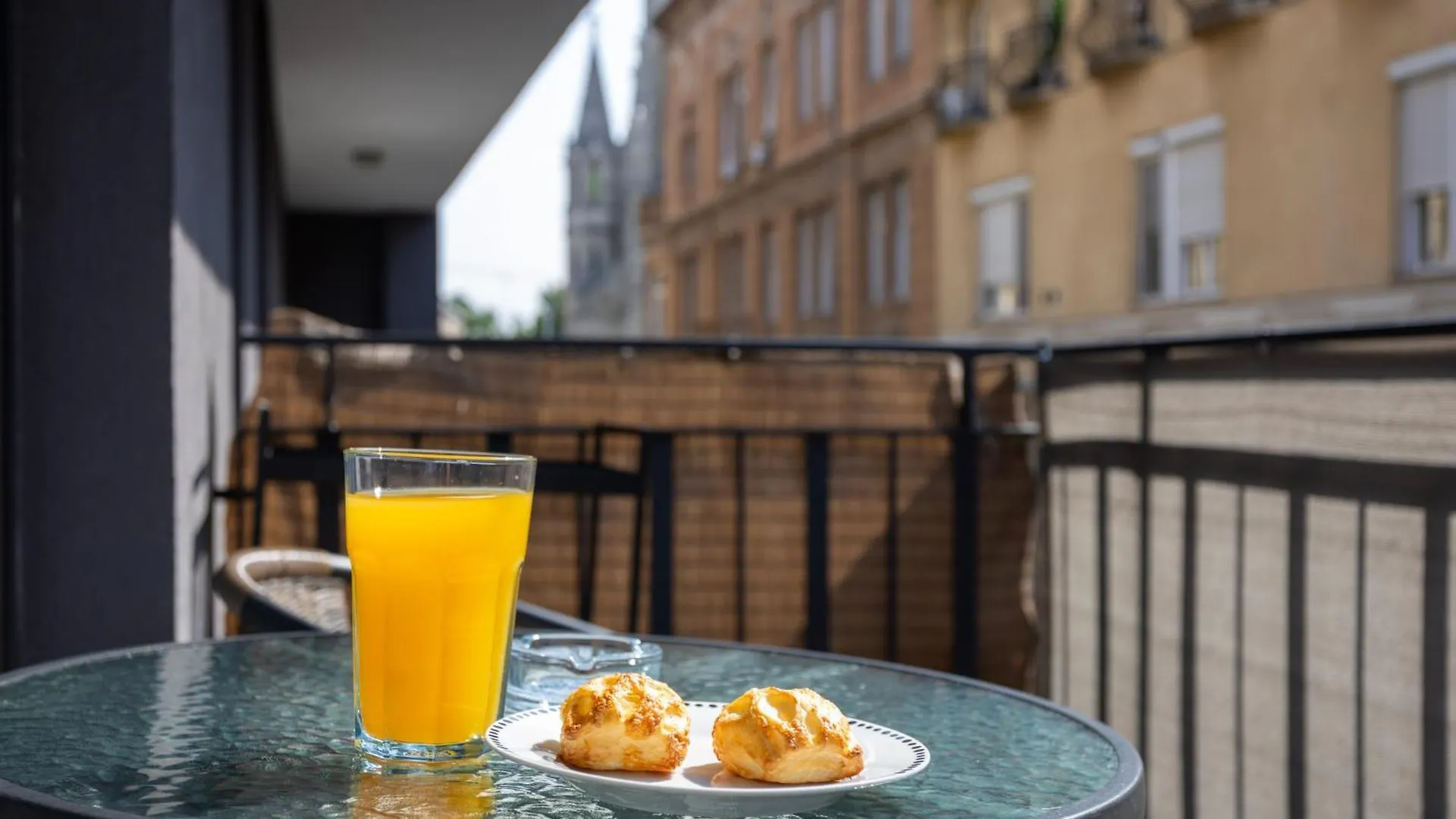 Vivid Studio With Balcony With Free Private Parking Budapest 0*,